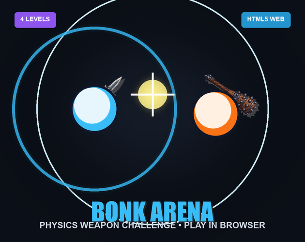 Bonk Arena title art